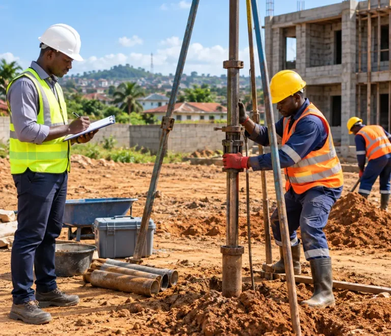 Génie civil au Cameroun : les étapes clés d&rsquo;une étude de sol