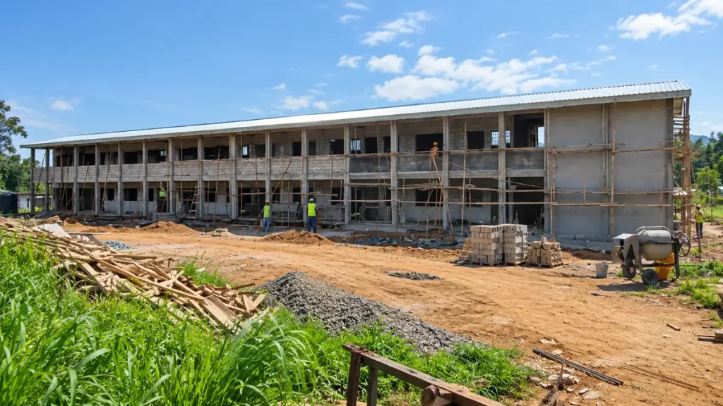 Construction de 08 salles de classe — Lycée Classique d&rsquo;Ebolowa