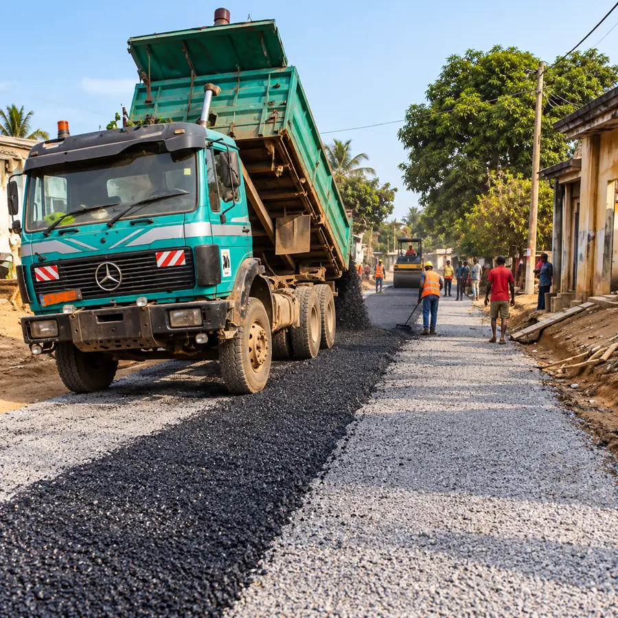 Travaux de route